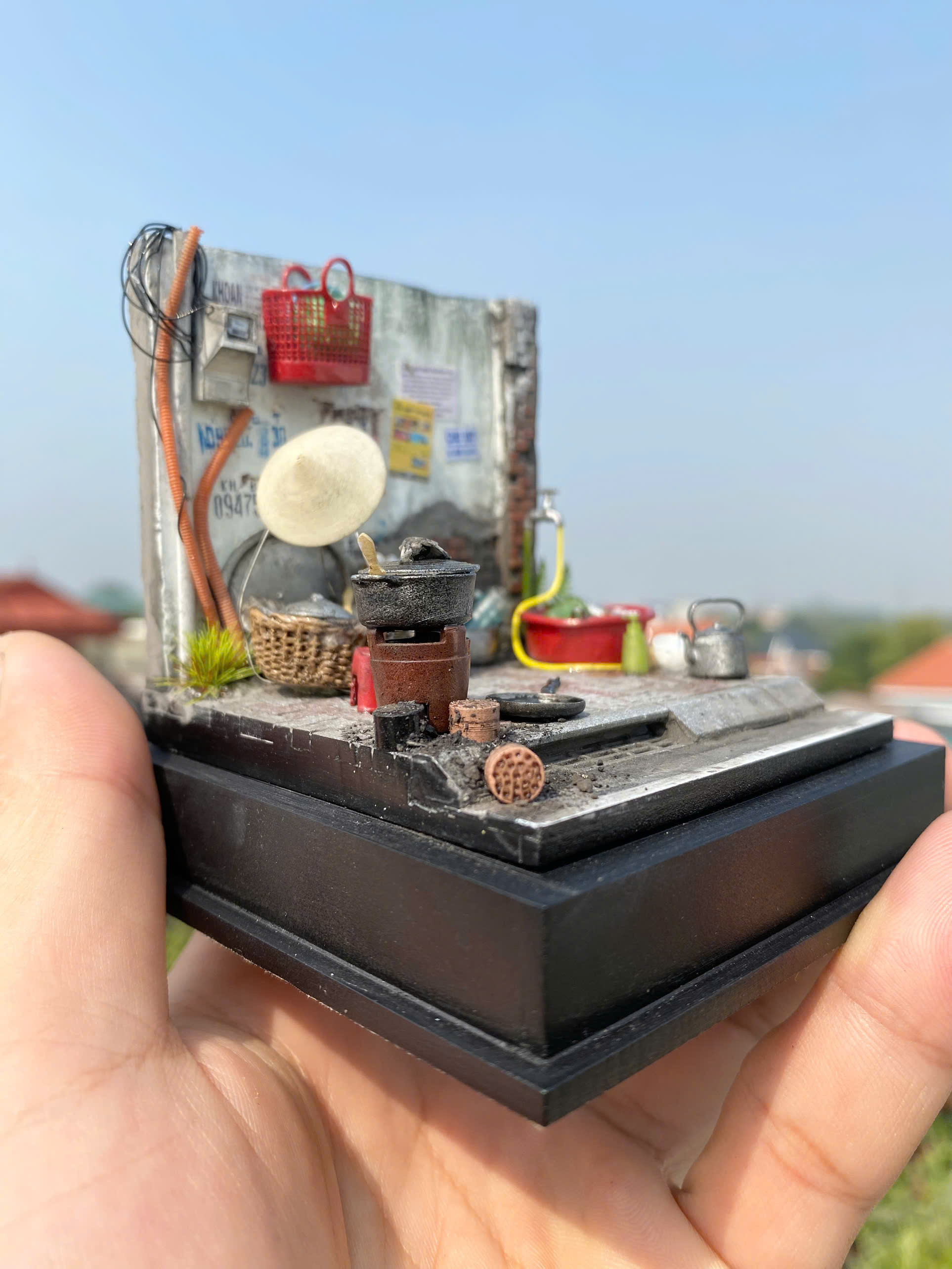 Mô hình Vỉa Hè Hà Nội_Mã VH01C
