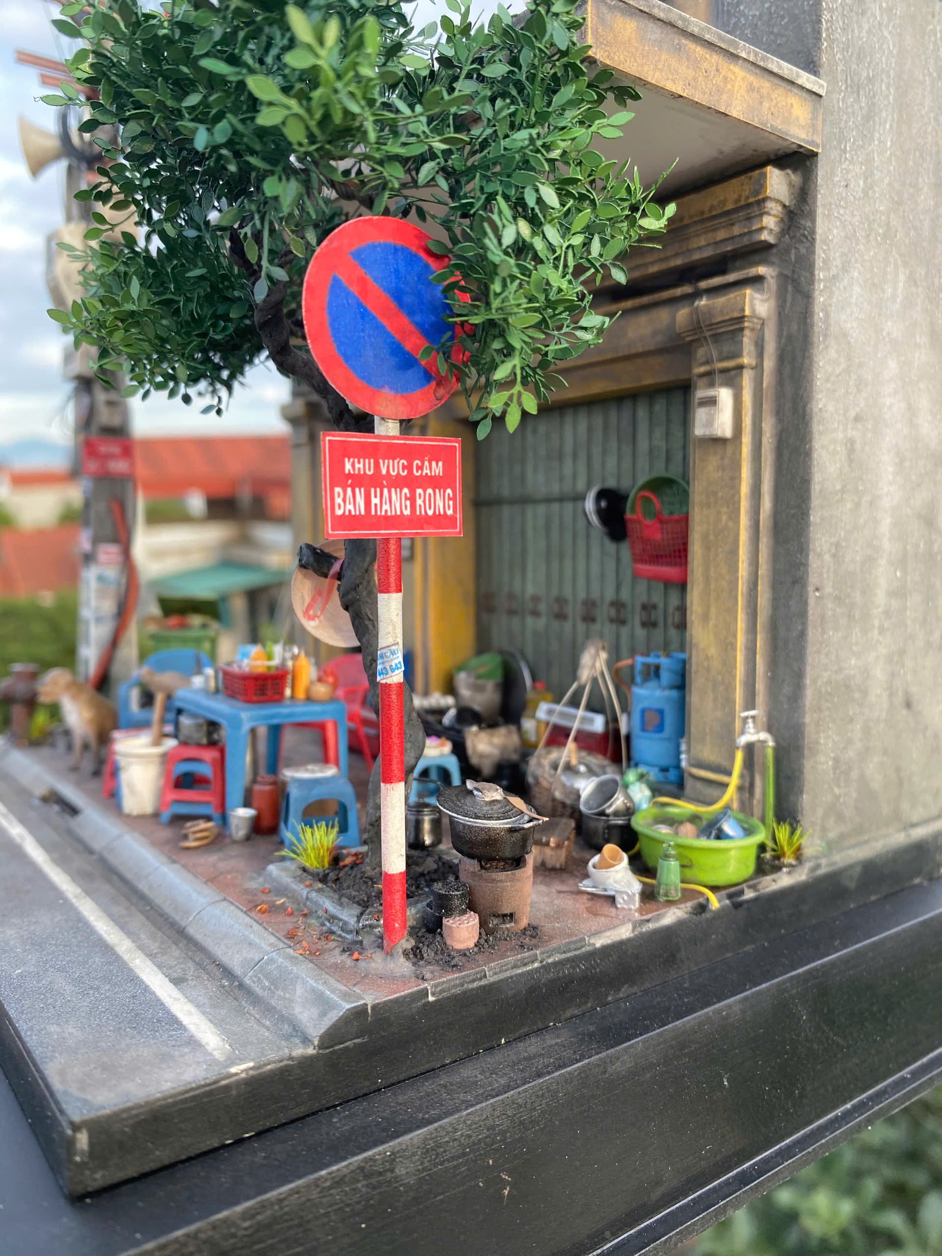 Mô hình Vỉa Hè Hà Nội_Mã VH01