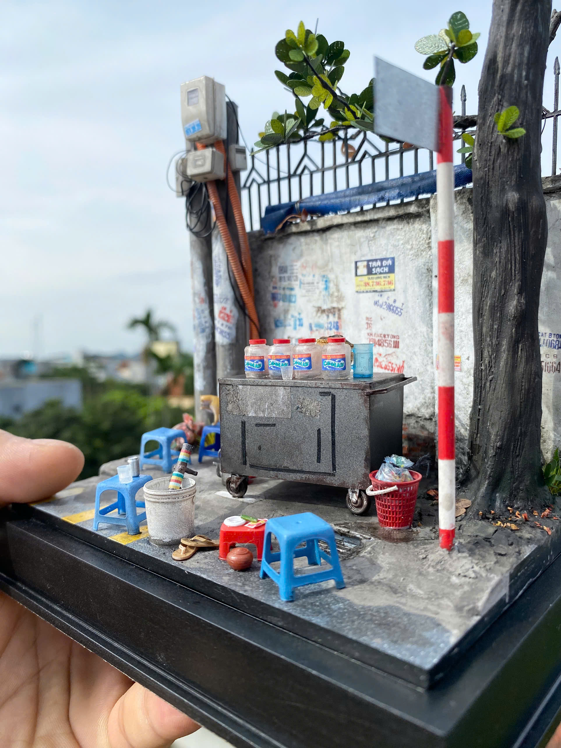 Mô hình Vỉa Hè Hà Nội _ mã VH02