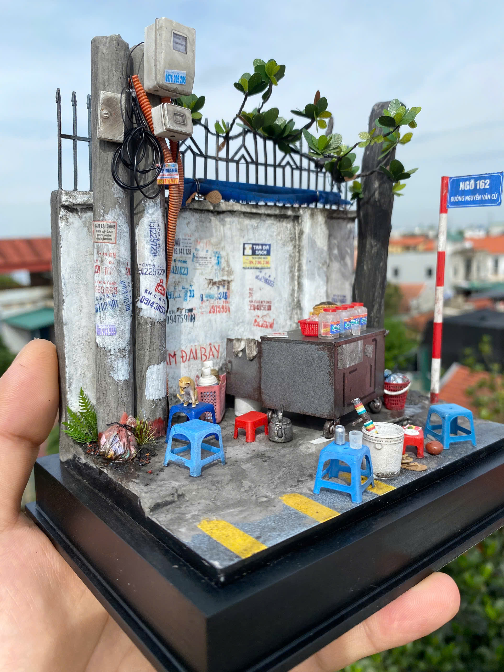 Mô hình Vỉa Hè Hà Nội _ mã VH02