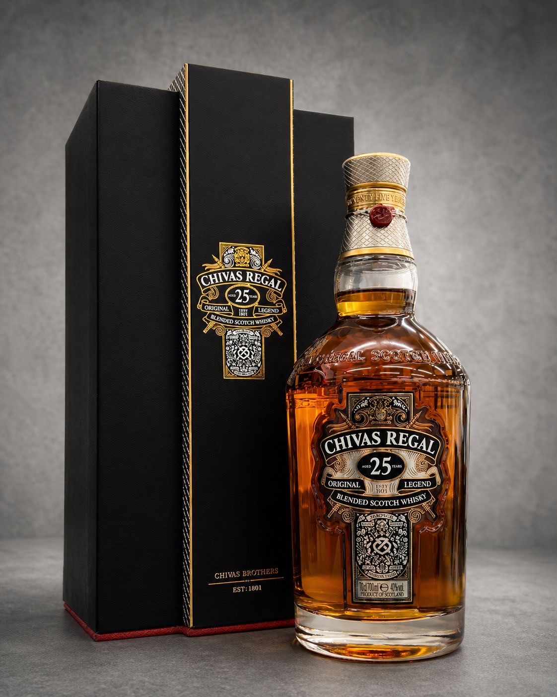 Chivas Regal 25 Year Old Blended Scotch Whisky