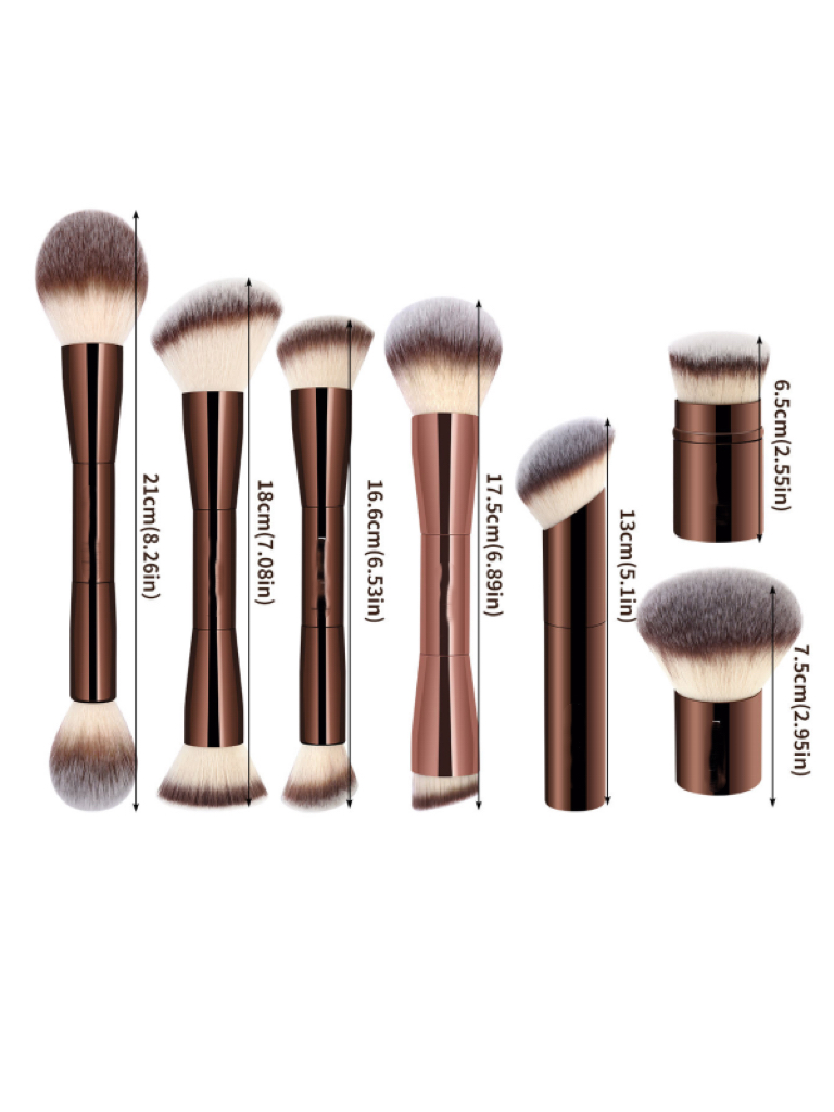 Double-Ended Makeup Brush