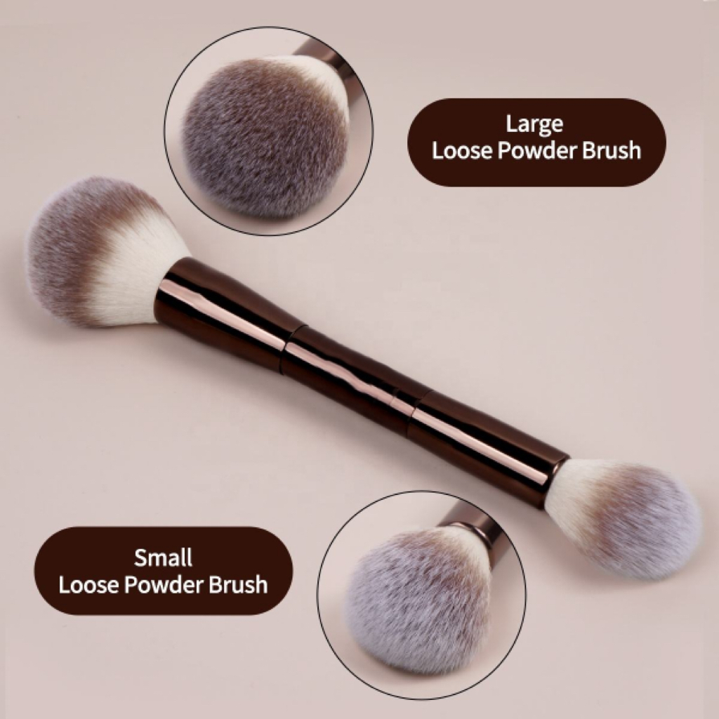 Double-Ended Makeup Brush