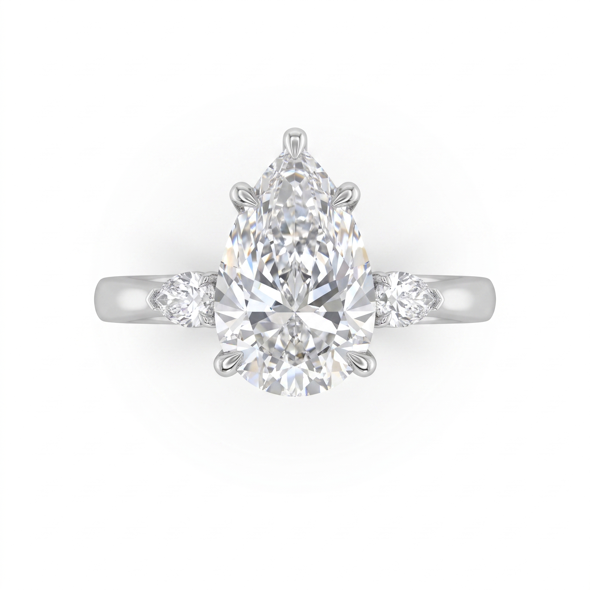 TRIBECA PEAR RING