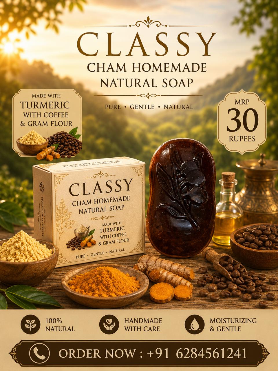 Classy Cham Homemade Natural Soap