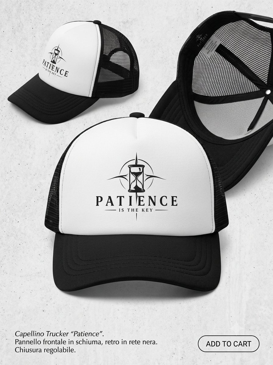 Cappellino Trucker 'Patience'