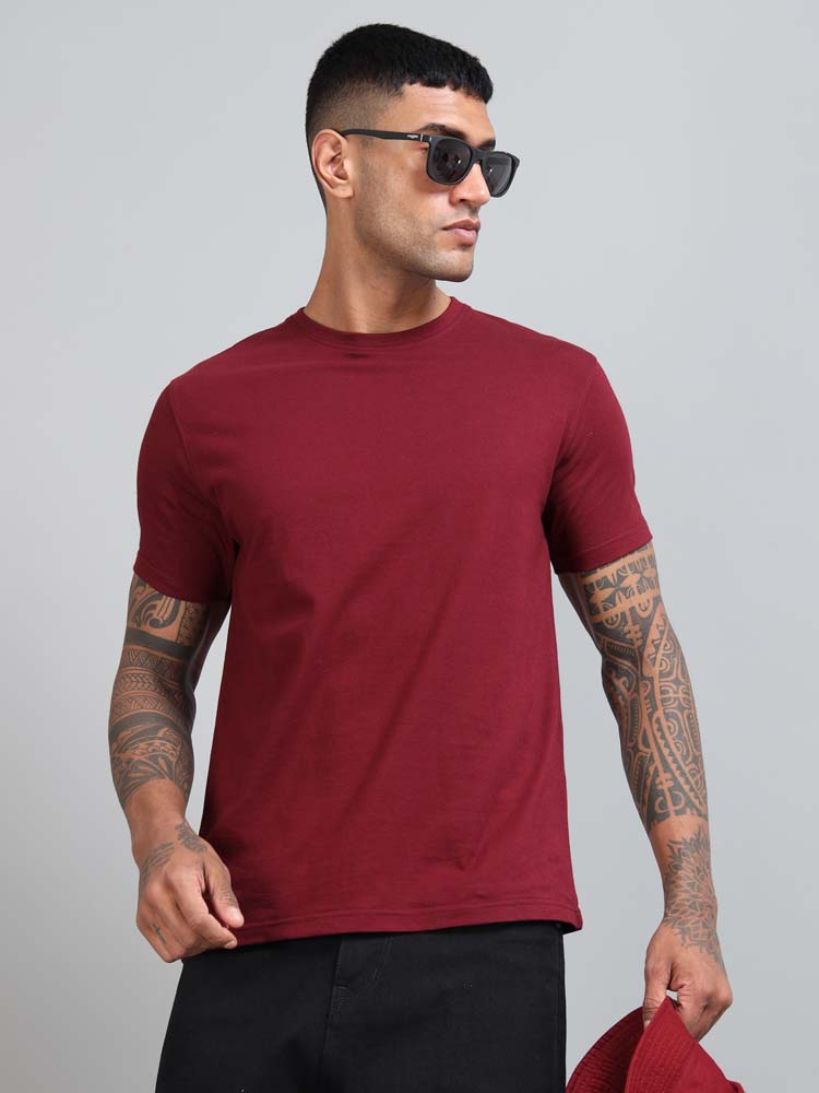 100% Premium Cotton Crew Neck 