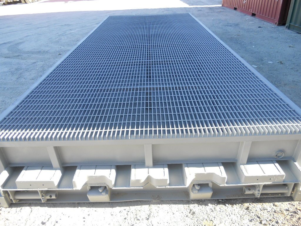 Heavy-Duty Steel Grating Platform