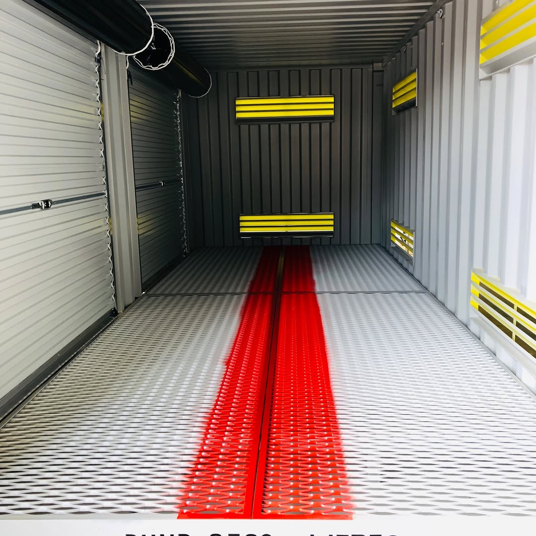 Yellow Storage Container