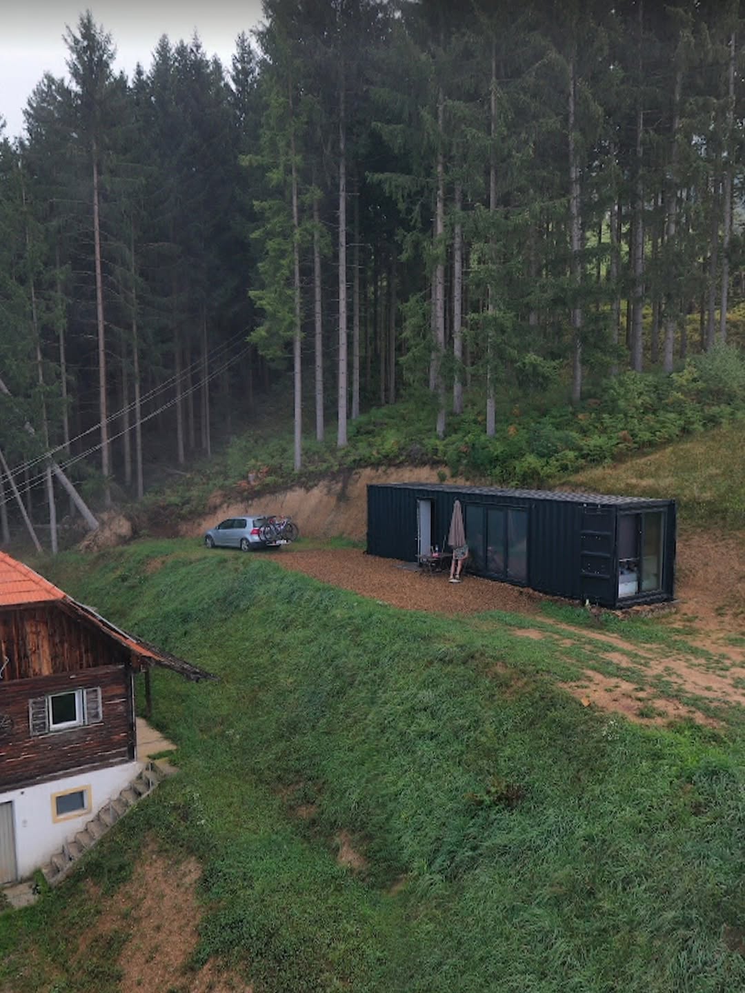 Modern Shipping Container Cabin