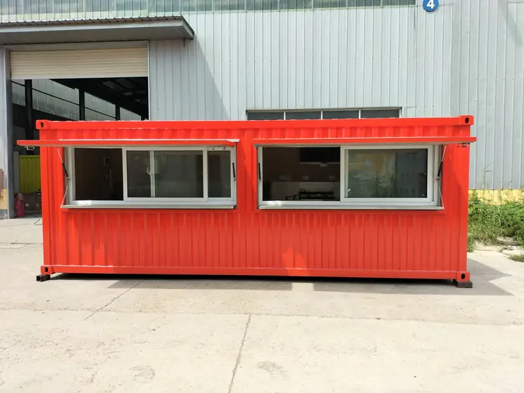 Portable Shipping Container Kiosk