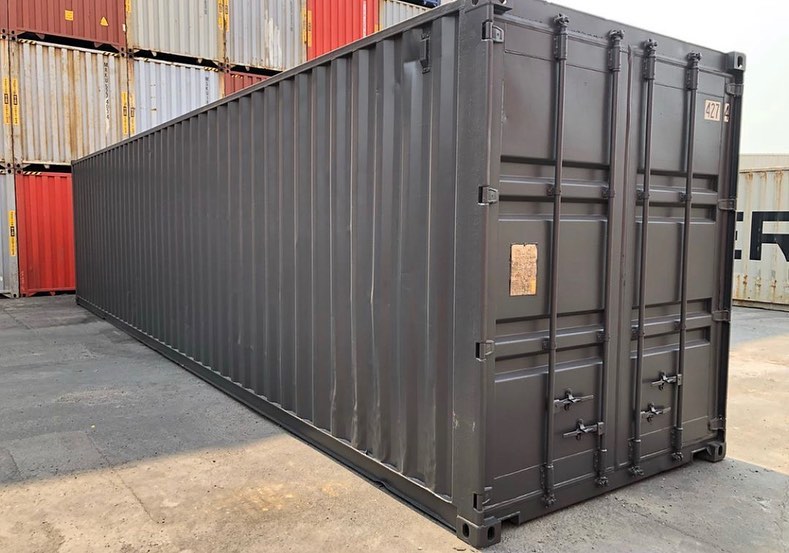 Modified Shipping Container Kiosk