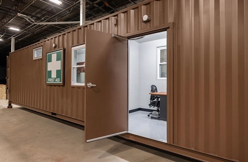 Portable First Aid Office Container