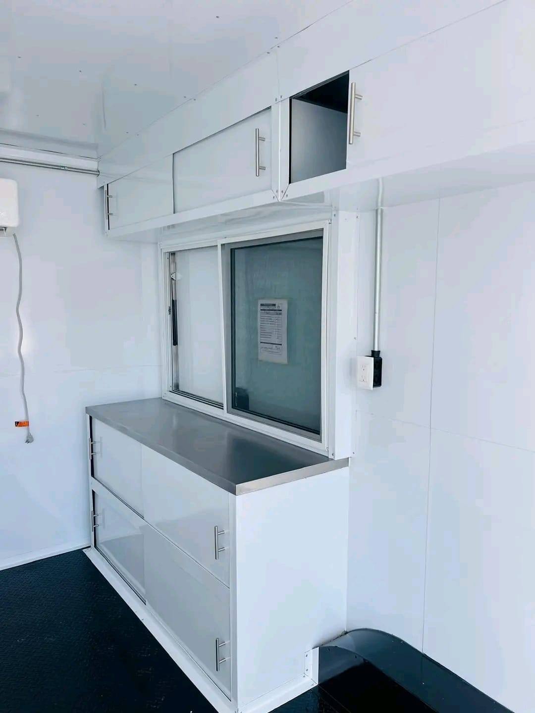 Mobile Food Trailer Interior
