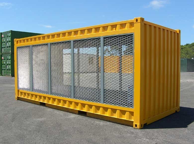 Yellow Storage Container