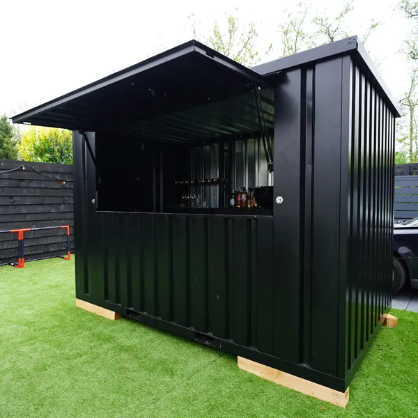 Outdoor Steel Bar Shed