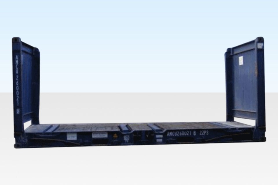 Flat Rack Shipping Container
