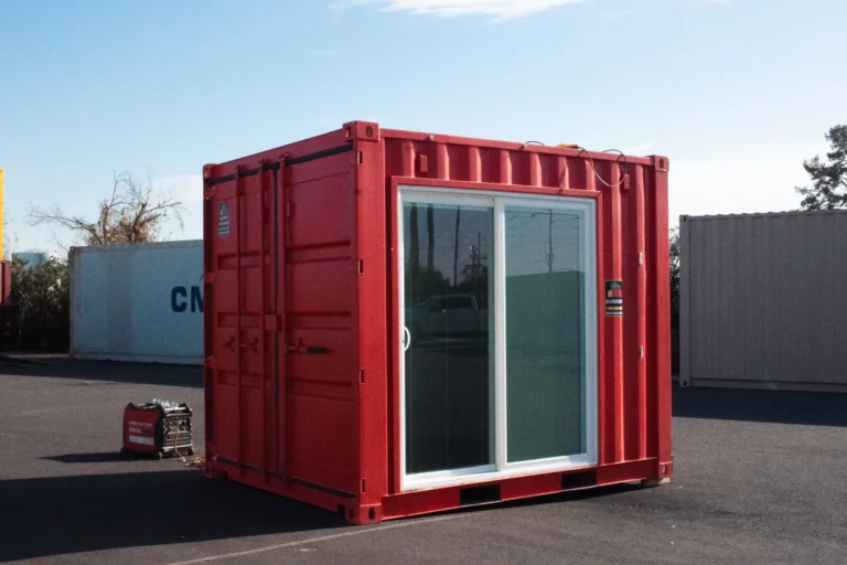 Red Container Office Pod