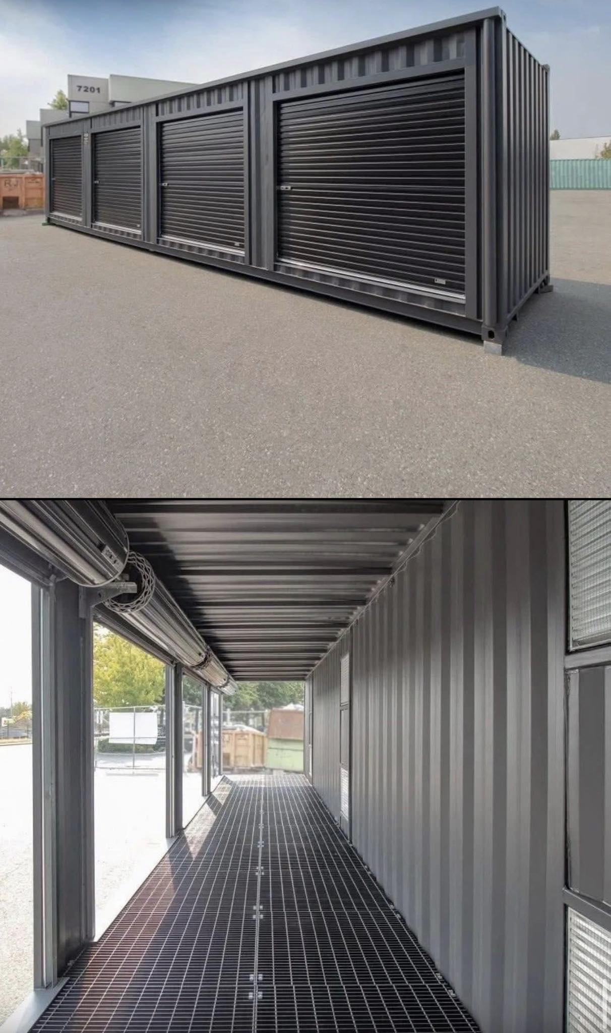 Modular Steel Storage Unit