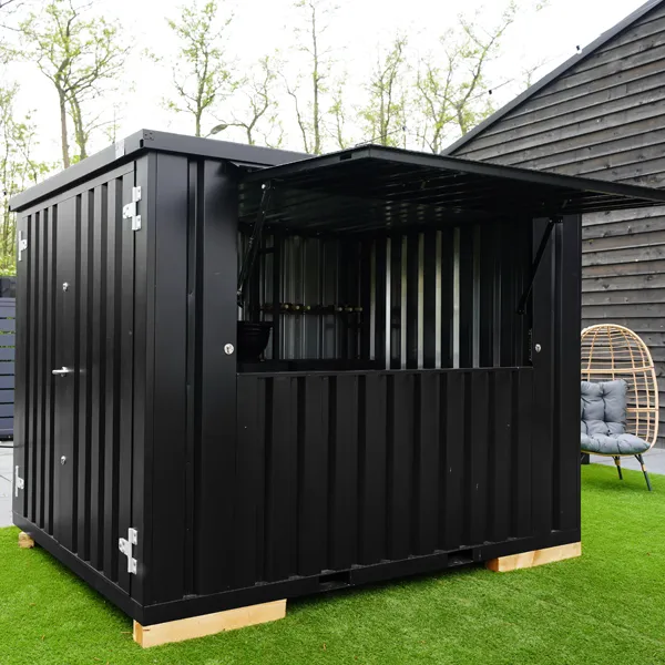 Outdoor Steel Bar Shed