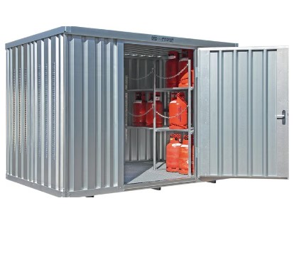 Steel Gas Cylinder Storage Unit