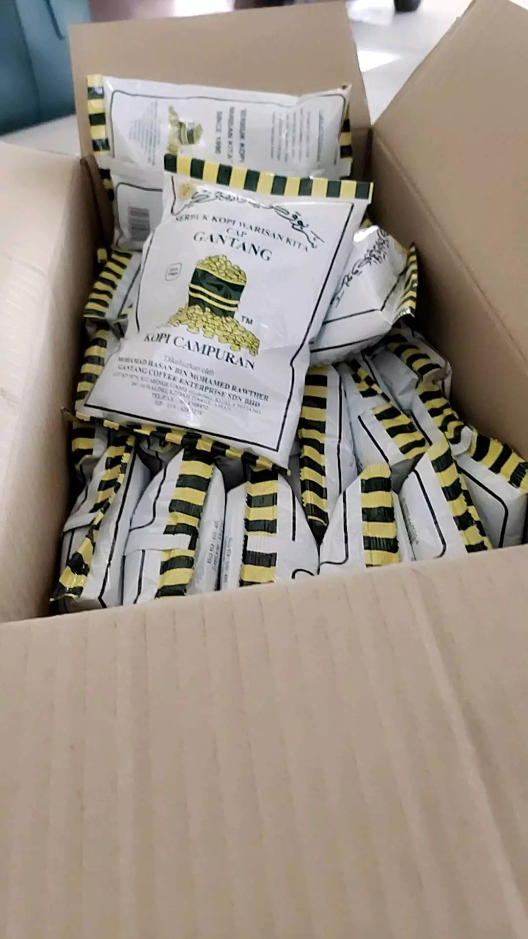 Kopi Cap Gantang 100 gram | Kopi | Kopi Kedah | Borong sekotak | Kopi Kampung