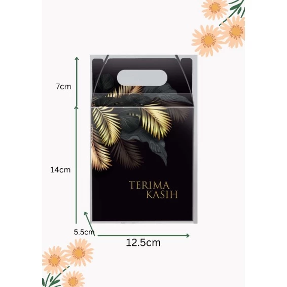 Pakej Doorgift Kopi Cap Gantang 60gram dan kotak ekslusif