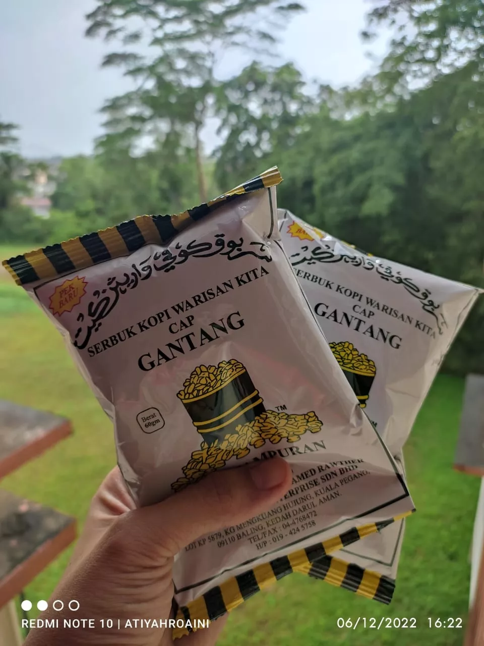 Kopi Cap Gantang 60 gram | Kopi | Kopi Kedah | Borong sekotak | Kopitiam