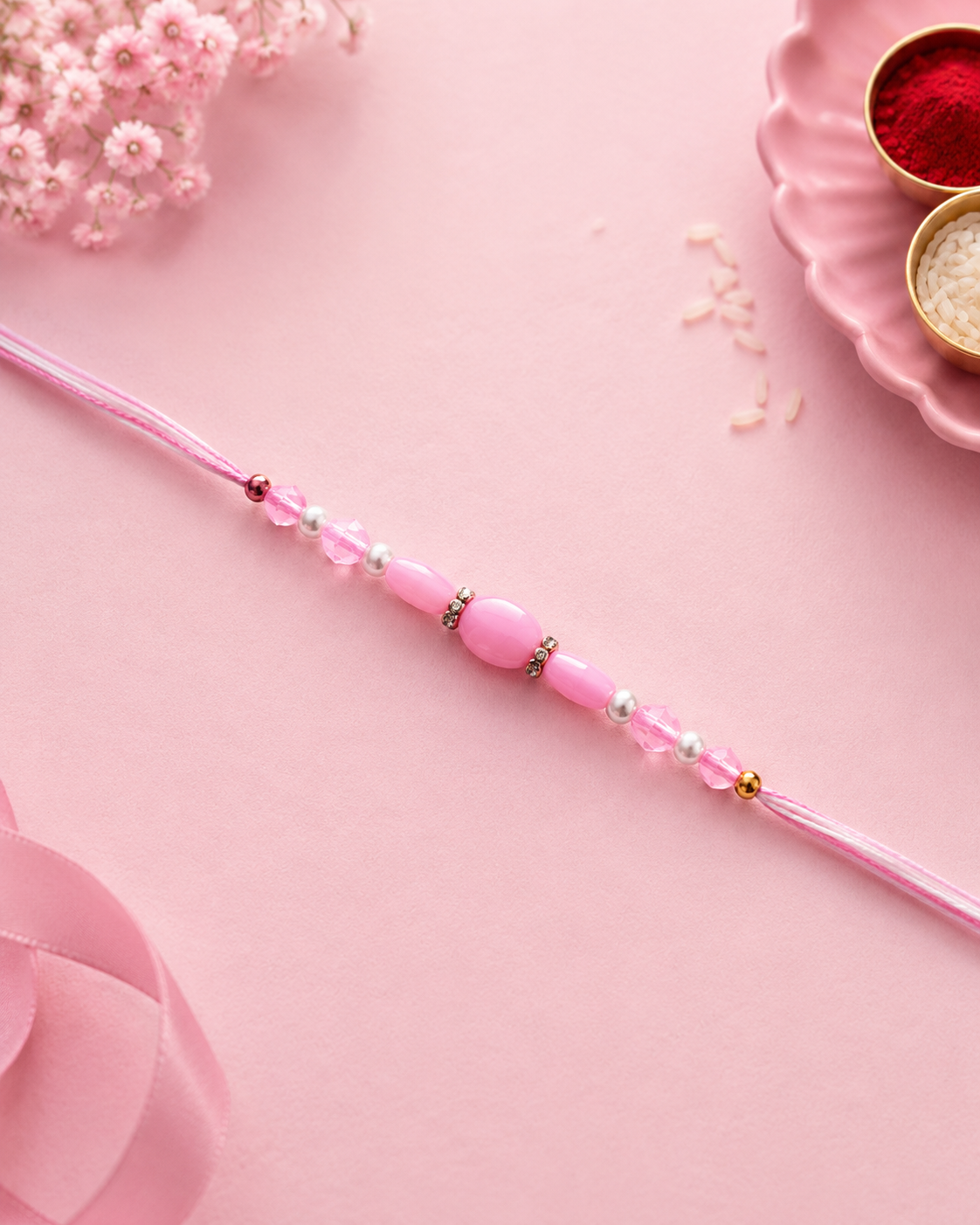 Blush Pearl Rakhi
