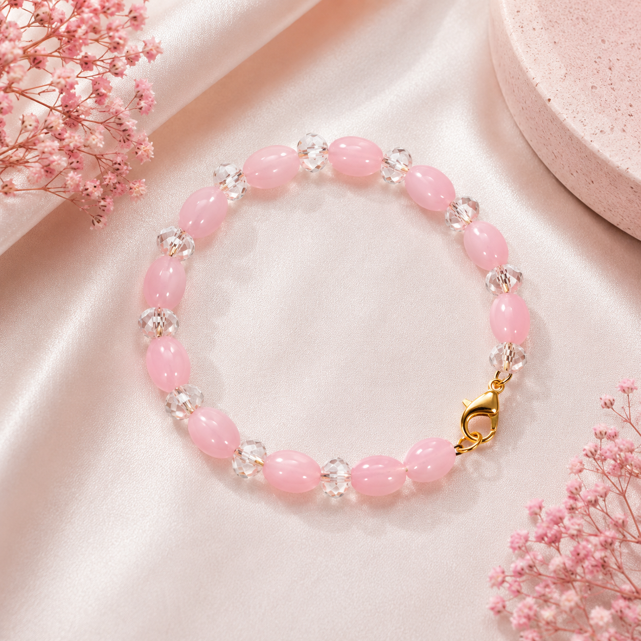 Blush Crystal Bracelet