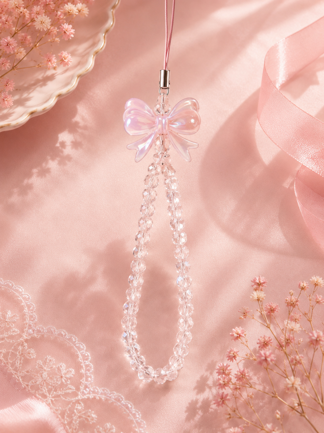 Aurora Bow Crystal Charm