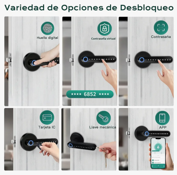 Cerradura Inteligente con Contraseña Temporal
