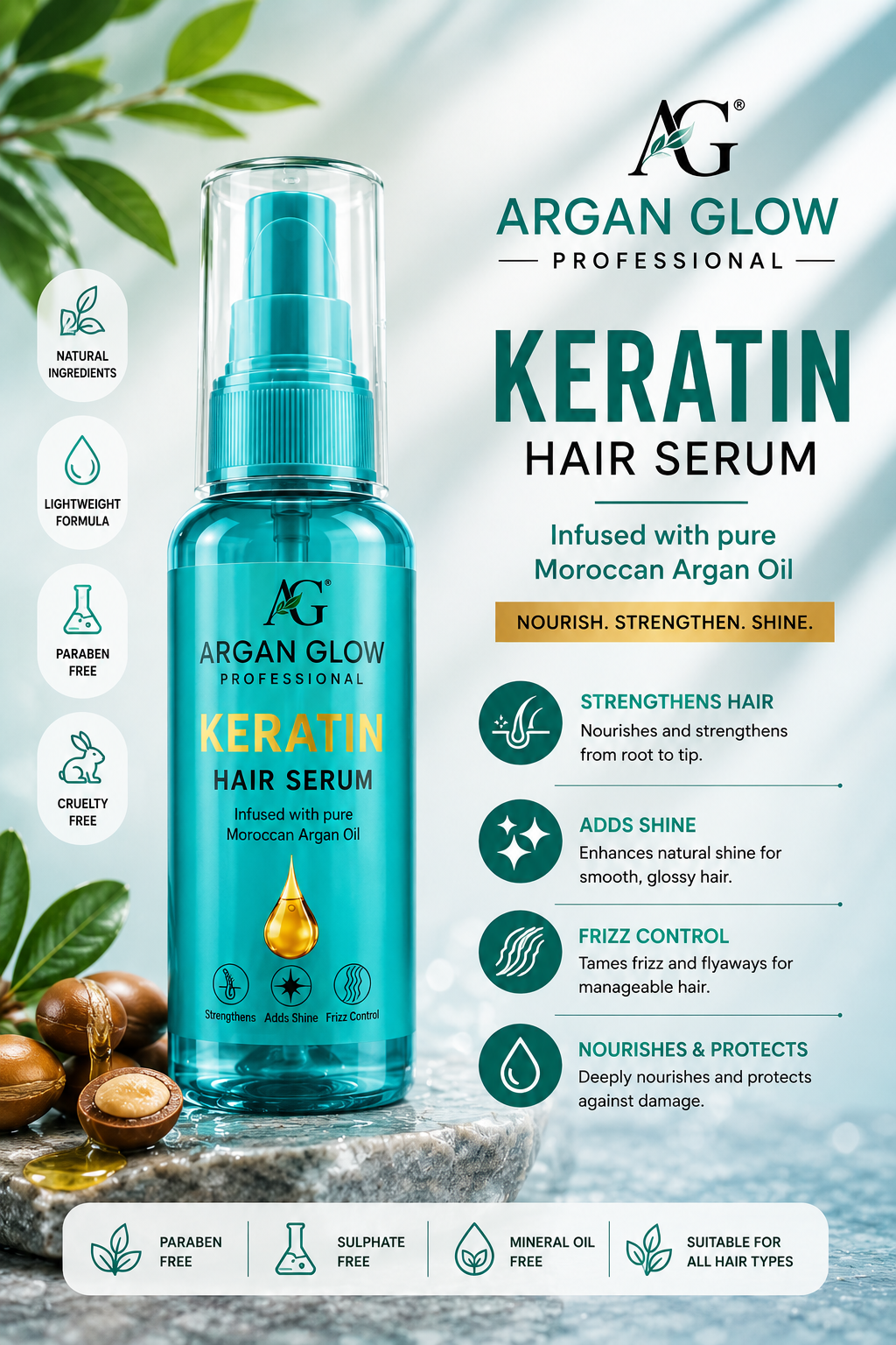 Keratin Hair Serum