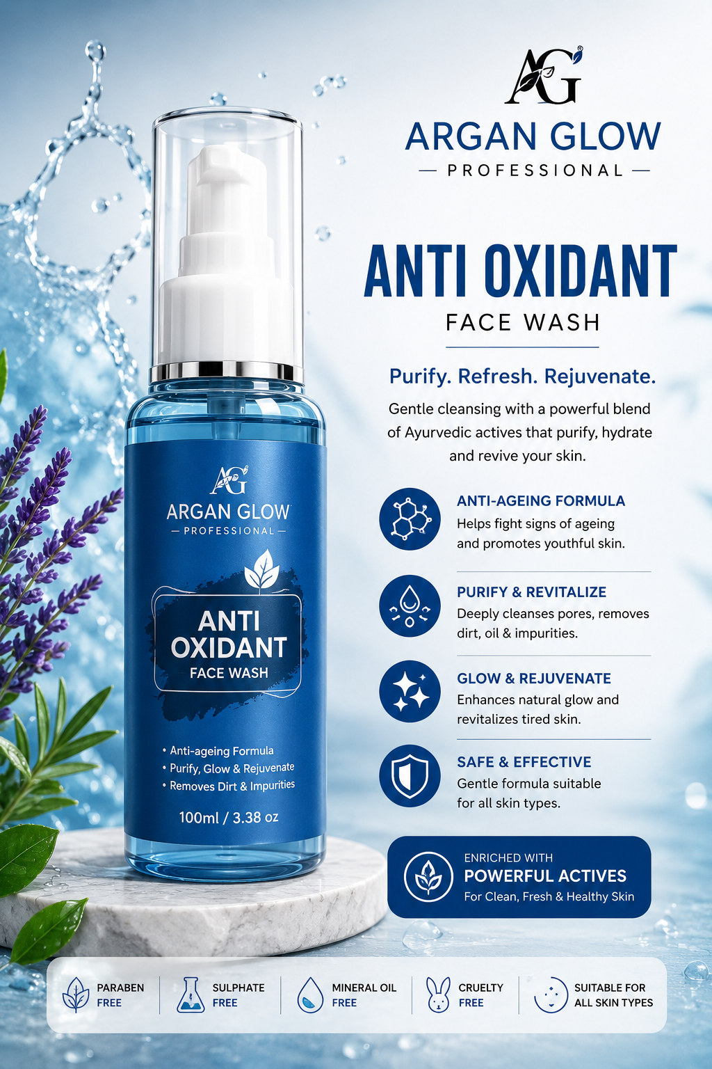 Anti Oxidant Face Wash
