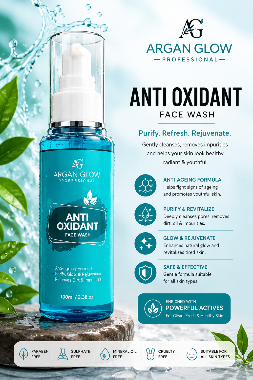 Anti Oxidant Face Wash