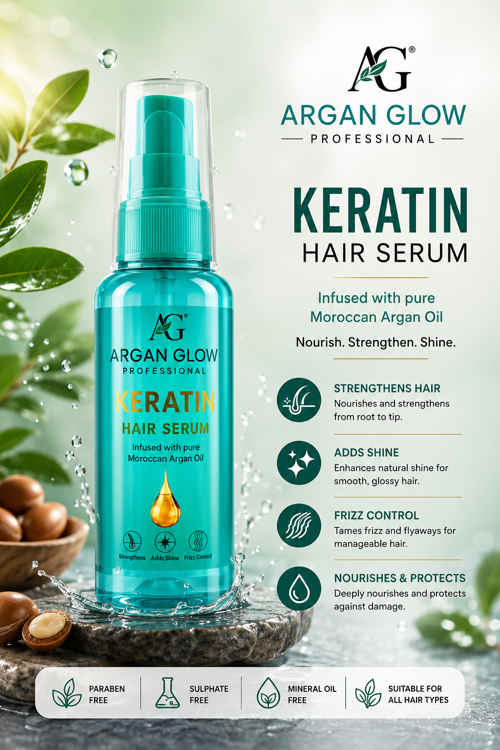 Keratin Hair Serum