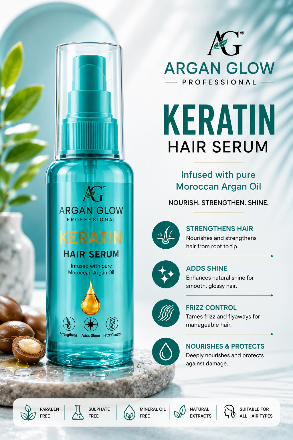 Keratin Hair Serum