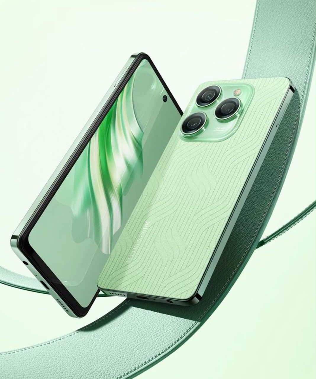 Smartphone Vert Élégant