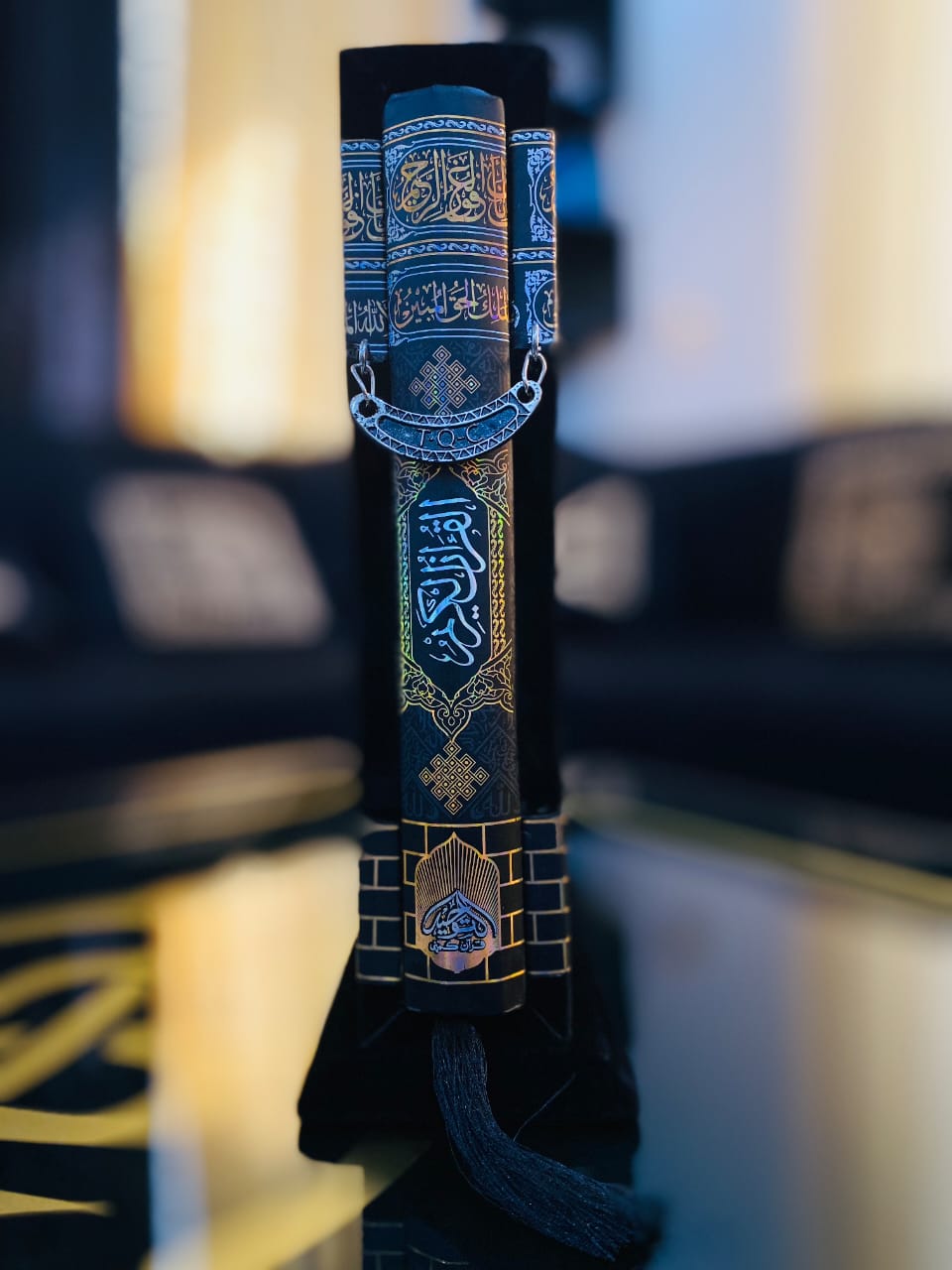Kaaba Design Luxury Quran Gift Set