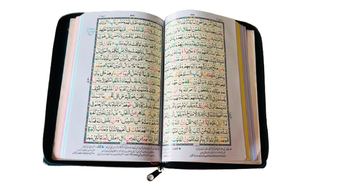 Quran Majeed 16 Line Tajveedi with Zip Cover R50TZ