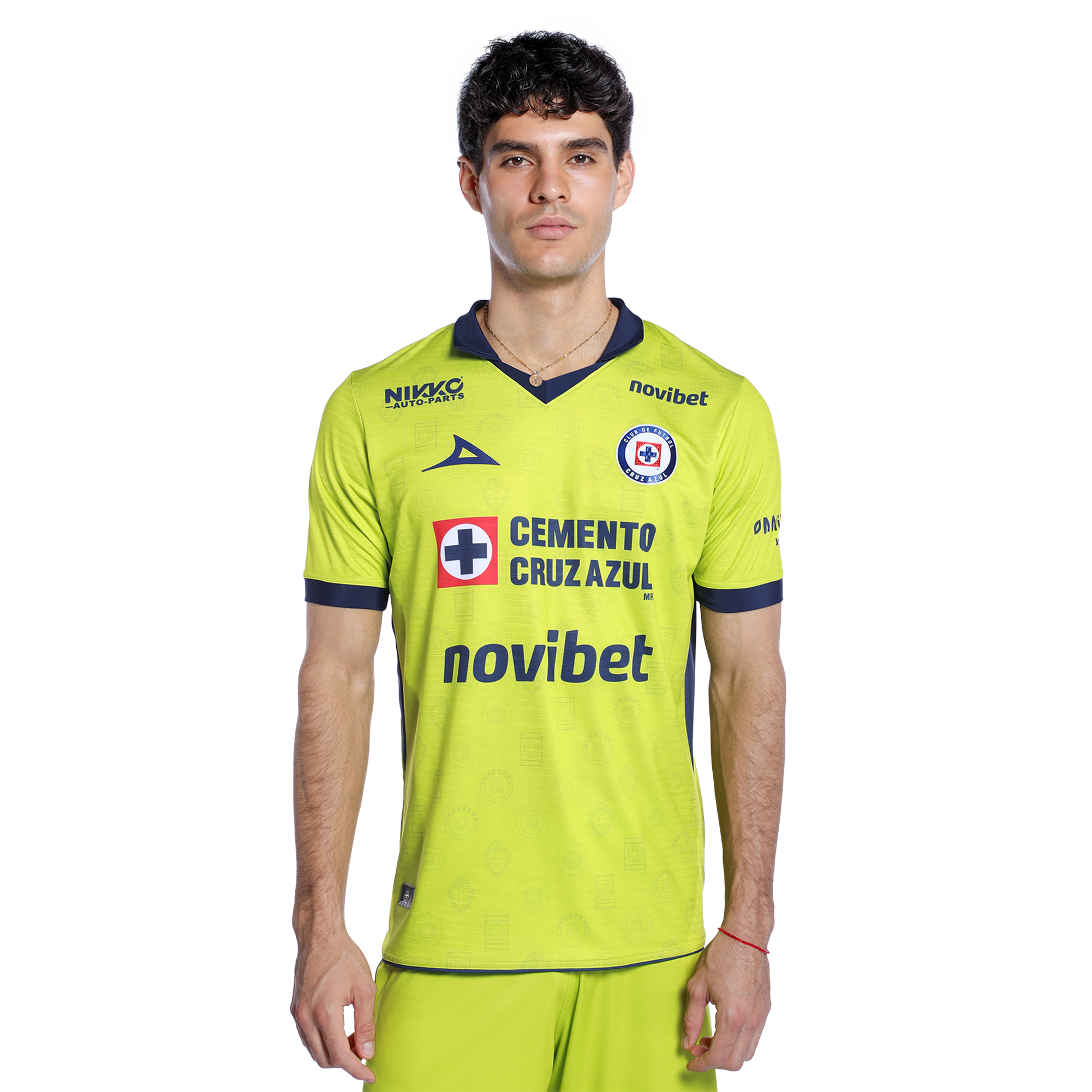 JERSEY PORTERO AMARILLO NEON CLUB CRUZ AZUL 2026-2027