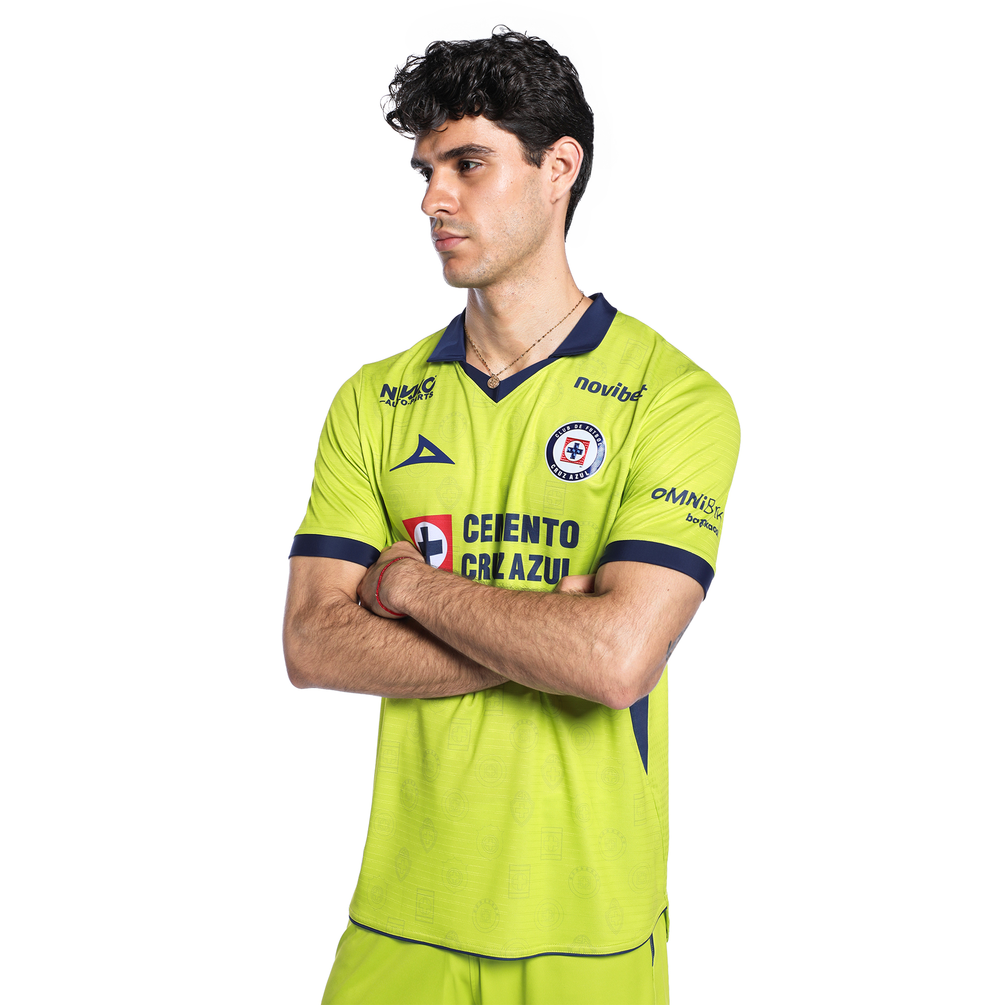 JERSEY PORTERO AMARILLO NEON CLUB CRUZ AZUL 2026-2027