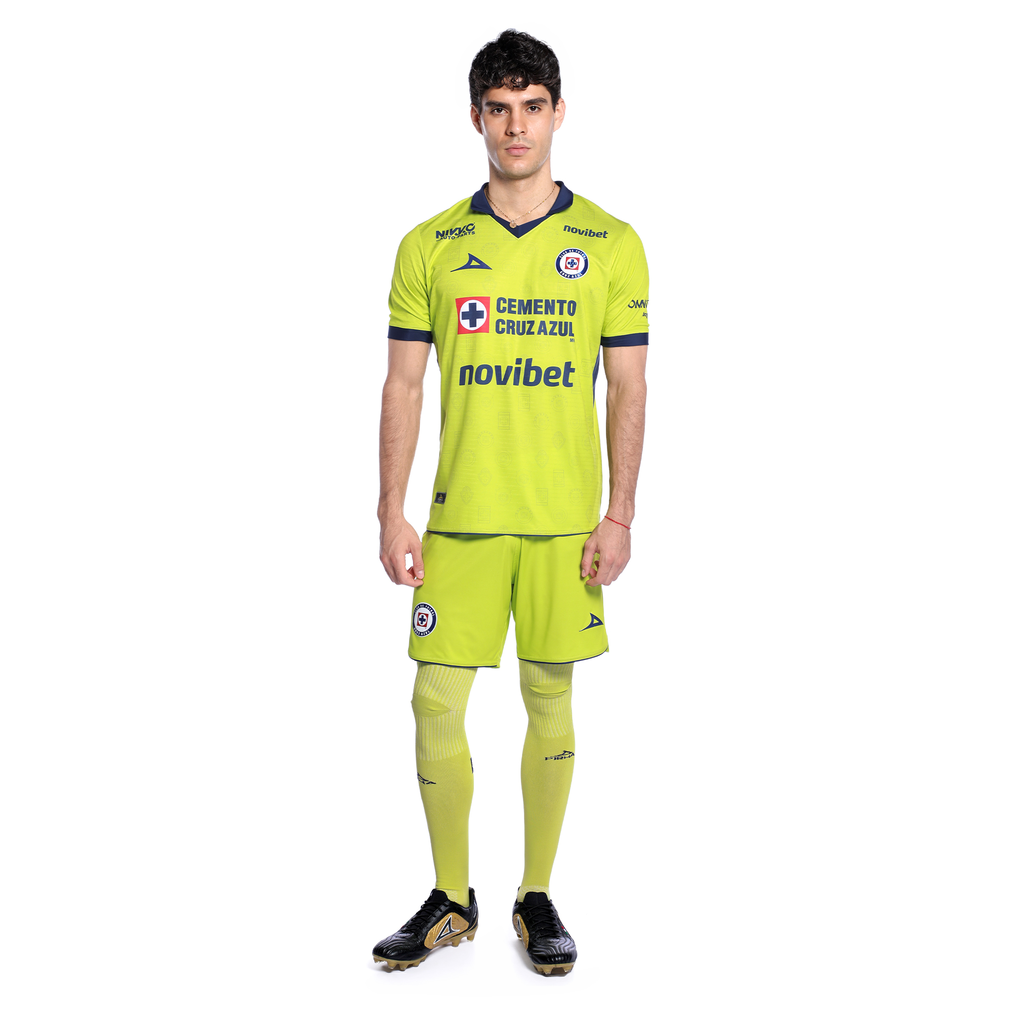 JERSEY PORTERO AMARILLO NEON CLUB CRUZ AZUL 2026-2027
