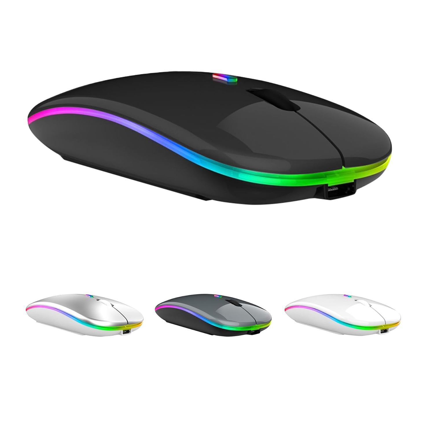 Souris sans fil rechargeable