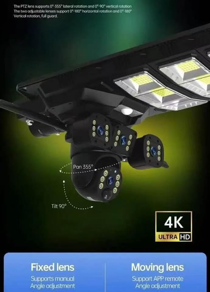 Lampe solaire extérieure