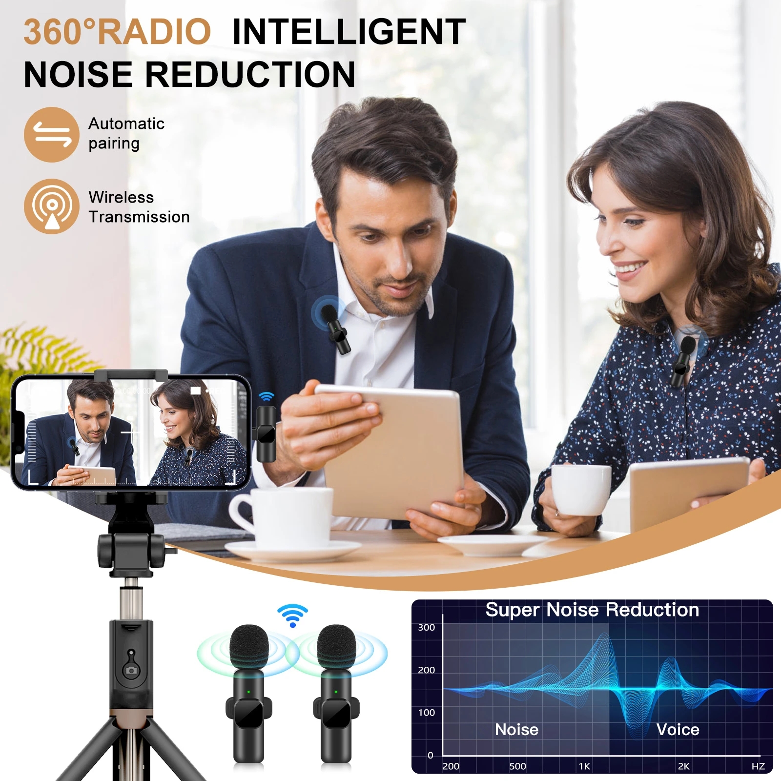 Nouveau Microphone Sans Fil