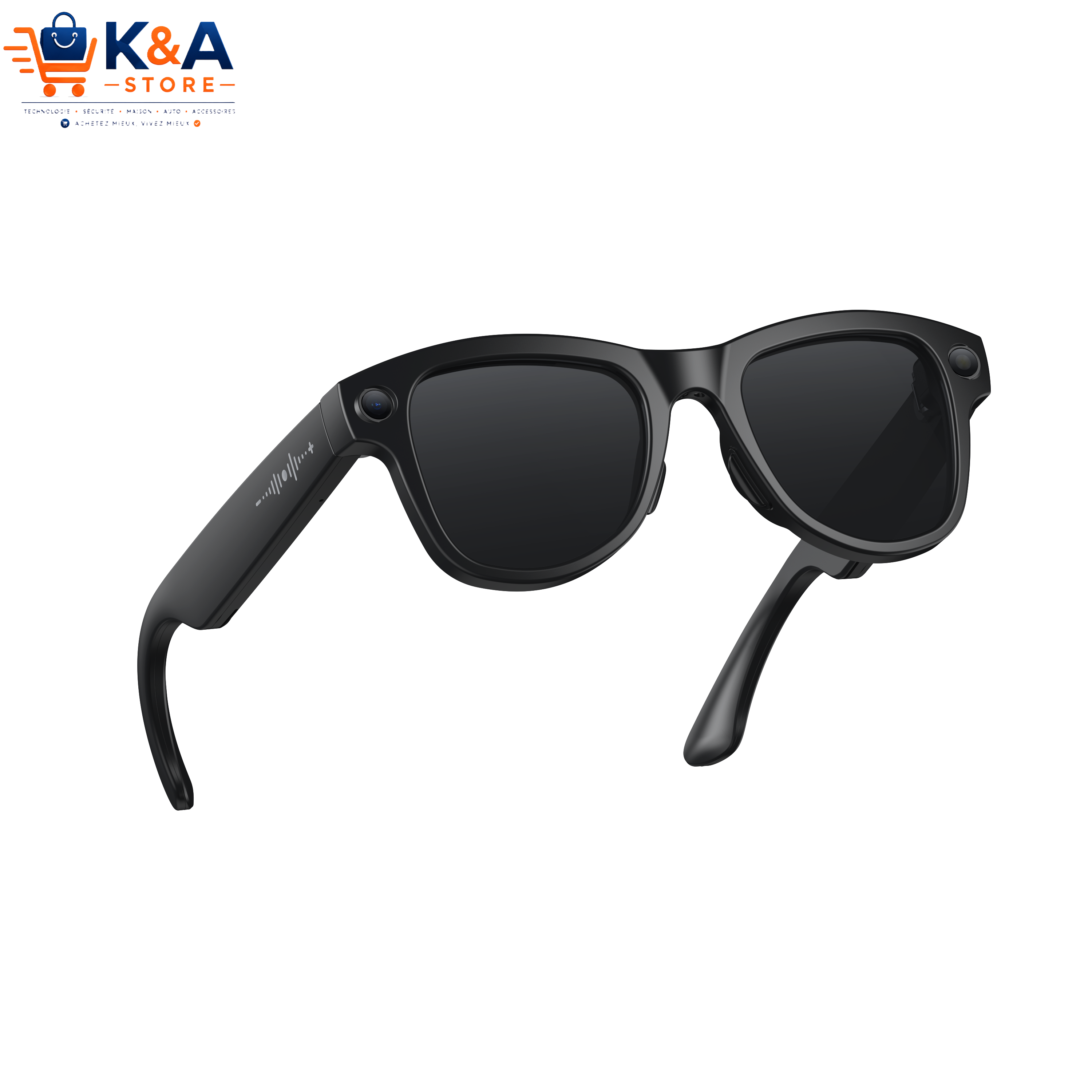 Lunettes Intelligentes avec Caméra,