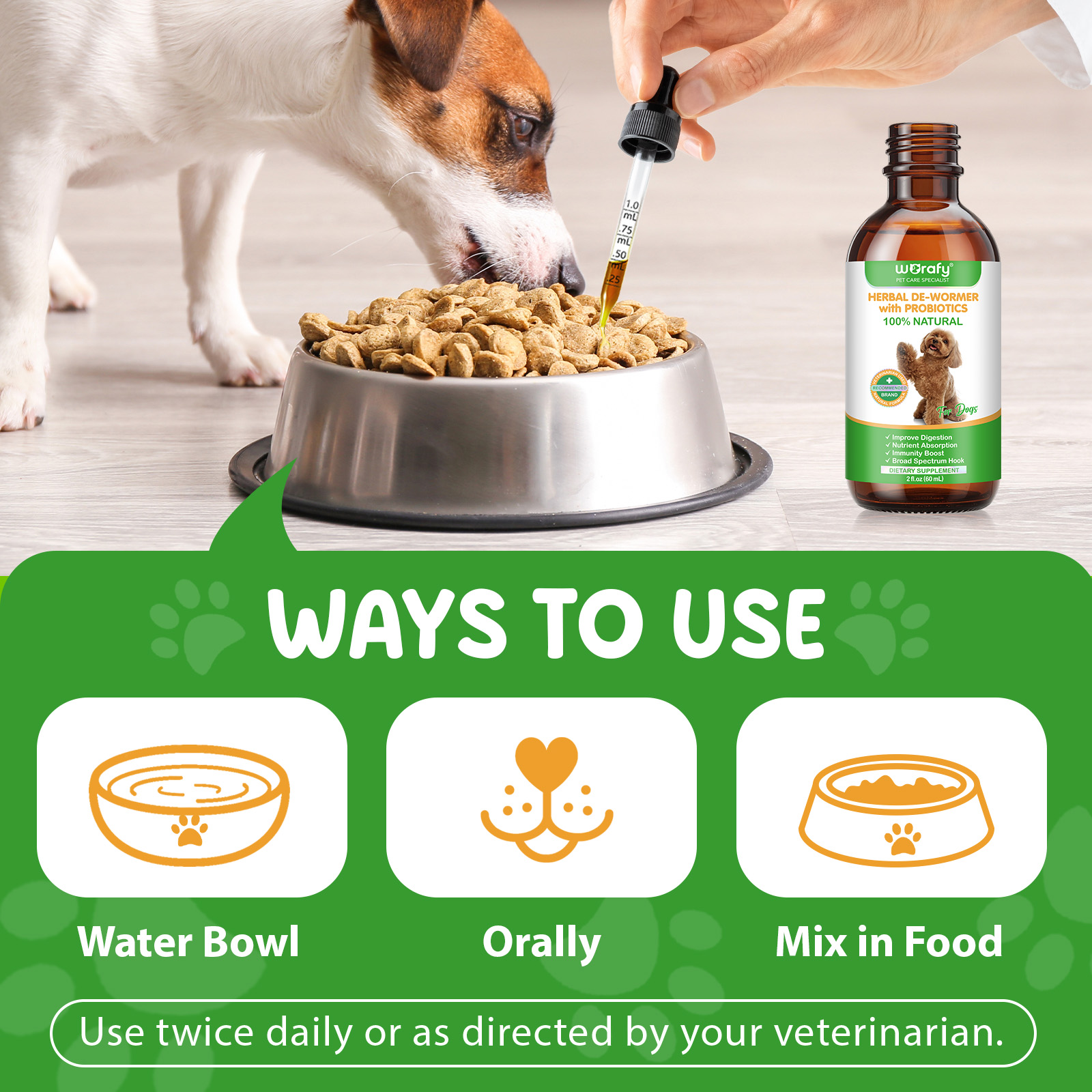 Déparasitant interne pour chiens/chats