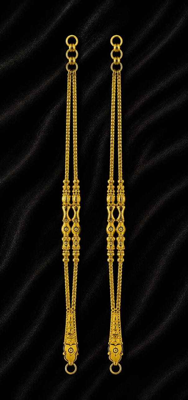 Traditional Gold Anklet Chains