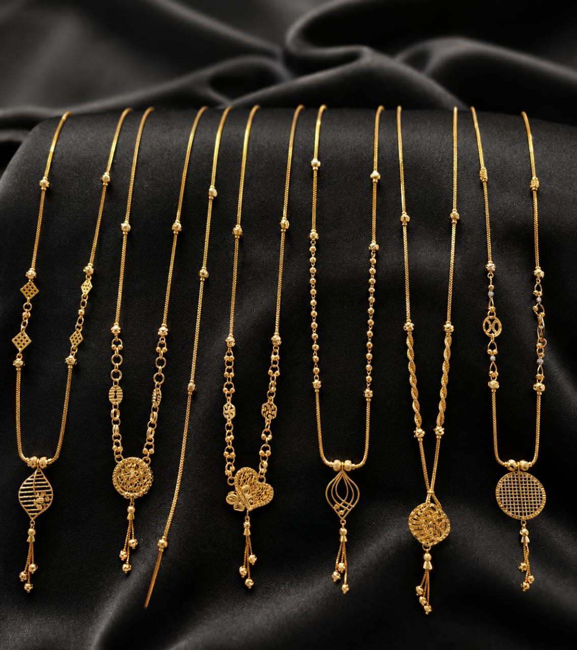 Elegant Gold Mangalsutra Chains